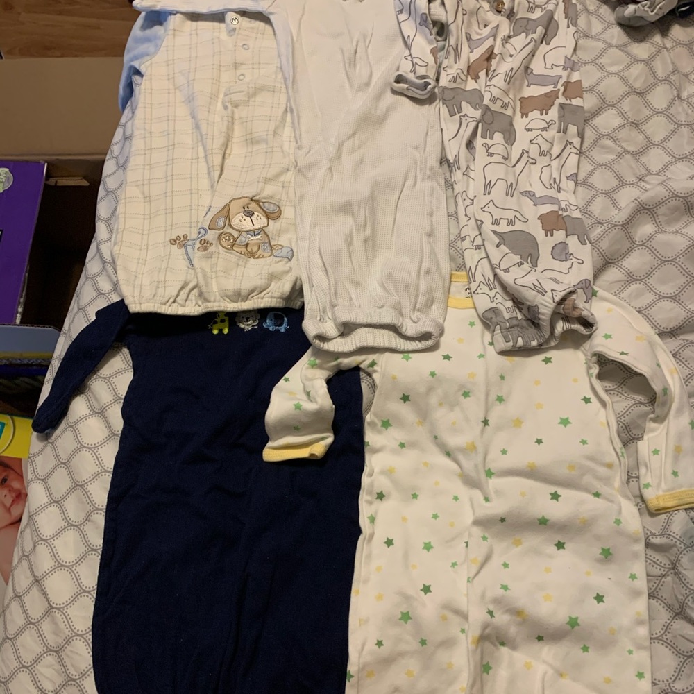 Newborn gowns